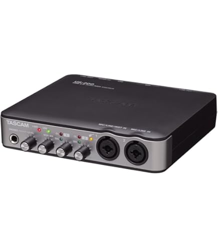Amazon.co.jp: TASCAM オーディオインターフェイス DSPミキサー搭載