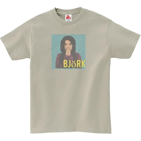 Amazon | 音楽 バンド ロック Tシャツ ビョーク 半袖 Tシャツ mus987