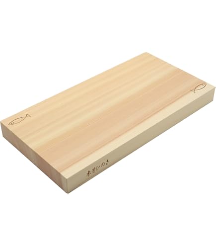 Amazon | 木屋 まな板 いちょう 36×21×3cm 天然木 一枚板 木製