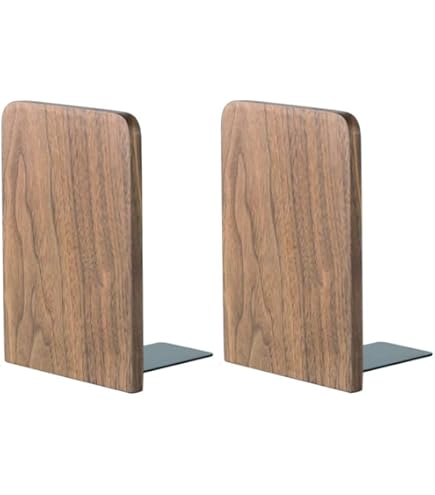 Amazon.co.jp: Muso Wood 本立て 木製ほんたて ブックエンド ブック