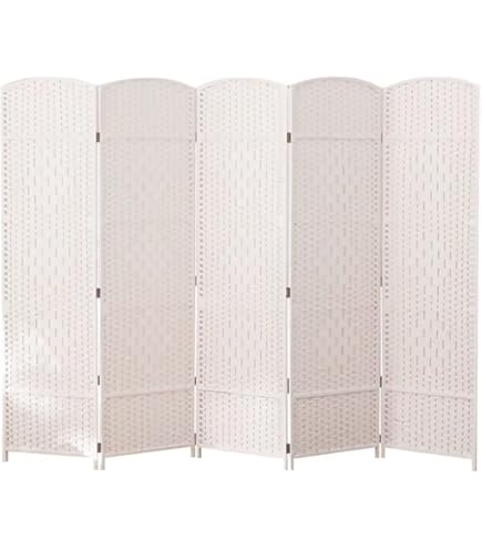 Amazon｜パーテーション 間仕切り 4連 幅162cm 高さ170cm 木製 透かし