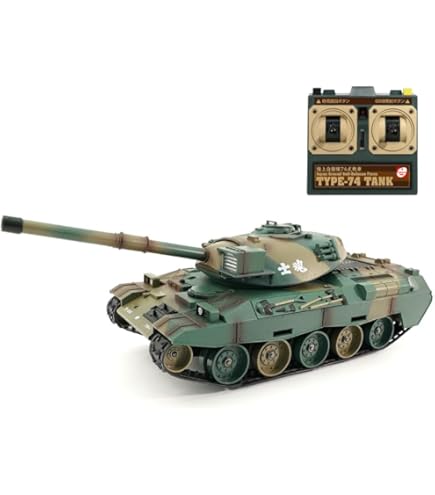 Amazon.co.jp: 1/24 RCバトルタンク タイガーI (迷彩仕様) : おもちゃ