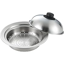 Amazon｜ヨシカワ 蒸し器 鍋用 18~20cm鍋対応 蒸しプレート 日本製