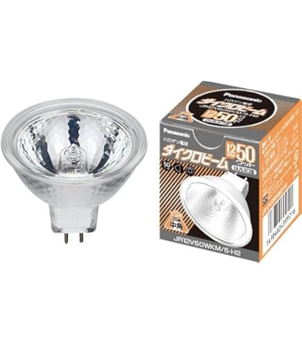 Amazon | パナソニック ハロゲン電球 ダイクロビーム 50ミリ径 12V 20W