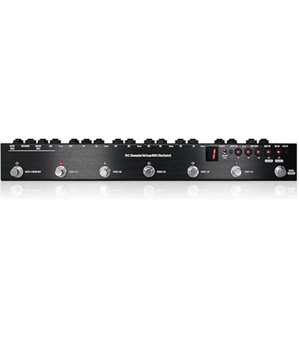 Amazon | JOYO スリム プログラマブル スイッチャー 4ch X 8 Bank PXL
