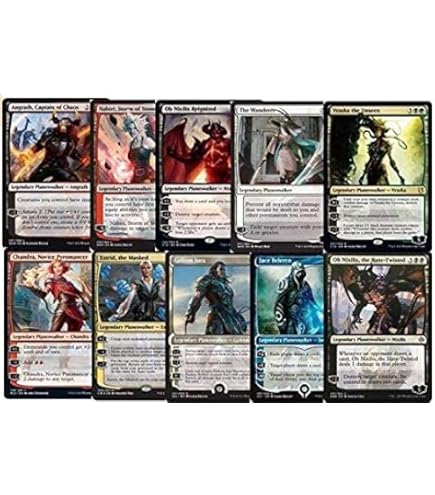 Amazon.co.jp: 10 MTG プレインズウォーカー詰め合わせ 神話 レア アン
