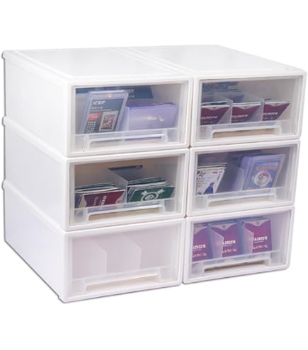 Amazon.co.jp: 【5個セット】トレカ収納用ストレージボックス 3200枚用