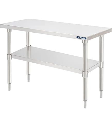 Amazon.co.jp: 業務用ステンレス 作業台 調理台 幅60/80/100/120/150cm