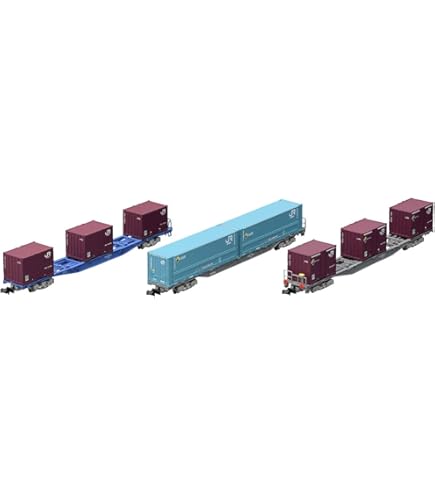 Amazon.co.jp: 【トミックス・限定】JR コキ107形（鉄道コンテナ輸送50