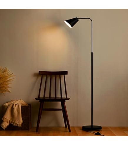 Amazon.co.jp : イケア イッペルリグ ダークグレー LED フロアランプ