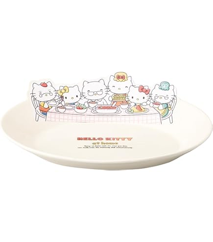 Amazon｜サンリオ キャラクターズ(sanrio) 皿 プレート 直径20cm