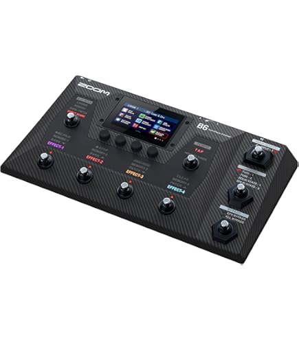 Amazon | ZOOM ズーム B6 Bass Multi-Effects Processor ベース用