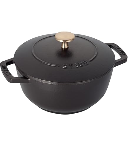 Amazon.co.jp: staub ストウブ 「 ベビー ウォック 16cm グレー