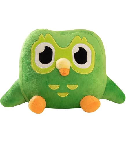 Amazon.co.jp: duolingo ぬいぐるみ デュオリンゴ : おもちゃ