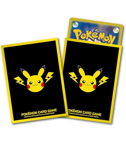Amazon.co.jp: ポケモンカードゲーム デッキシールド ピカチュウ大集合