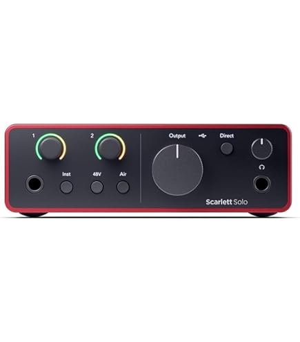 Amazon.co.jp: Focusrite Scarlett 2i2 オーディオインターフェイス