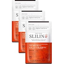 Amazon.co.jp: スリリンファイア SLILIN F (3袋)[3ヶ月分] 温活 脂肪