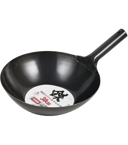 Amazon｜錦見鋳造 魔法のフライパン 北京鍋 27cm｜中華鍋 オンライン通販
