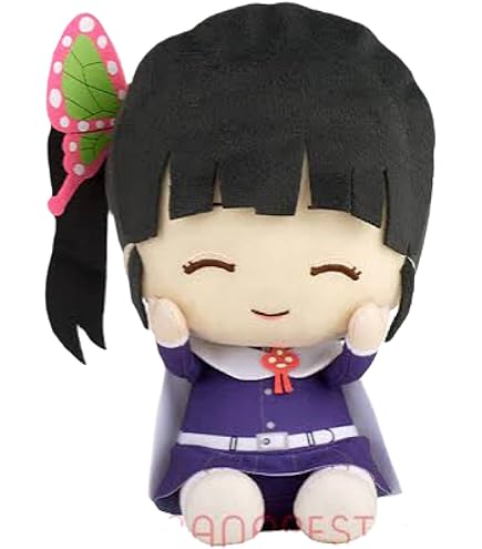 Amazon.co.jp: 鬼滅の刃 でっかいぽふっと ぬいぐるみ 胡蝶 しのぶ