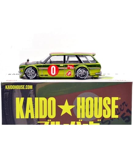 Amazon | MINI GT 1:64 Scale Model KAIDO HOUSE - DATSUN 510 WAGON