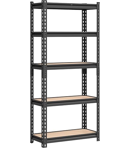 Amazon｜ラック スチールラック メタルラック 幅120cm 5段 STR-1200
