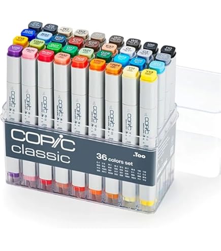 Amazon | Marker 36 Piece Set | アートマーカー | 文房具・オフィス用品