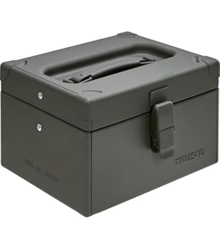 Amazon | TRUSCO 片開きツールボックス アーセナルグレー