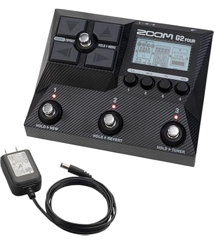 Amazon | ZOOM ズーム マルチエフェクター ブラック【メーカー3年延長