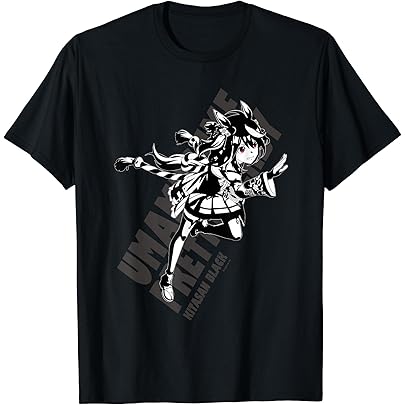 Amazon | ウマ娘 プリティーダービー ファインモーション Tシャツ | T