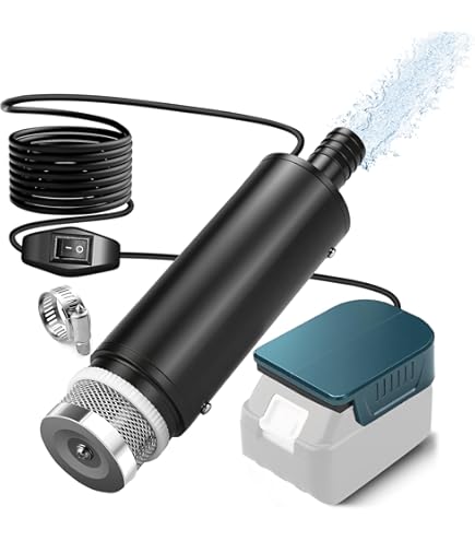 Amazon | 清水用 水中 ポンプ 18V（マキタ バッテリーに対応）300W