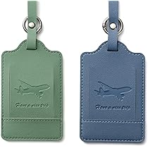 Amazon.co.jp: MINBOOT 荷物タグ ネームタグ 2個入り ラゲッジタグ