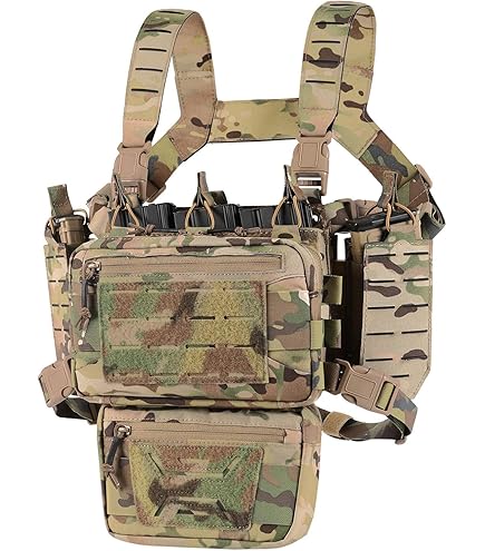Amazon | イギリス軍放出品 タクティカルベスト デザートDPM ポーチ8個