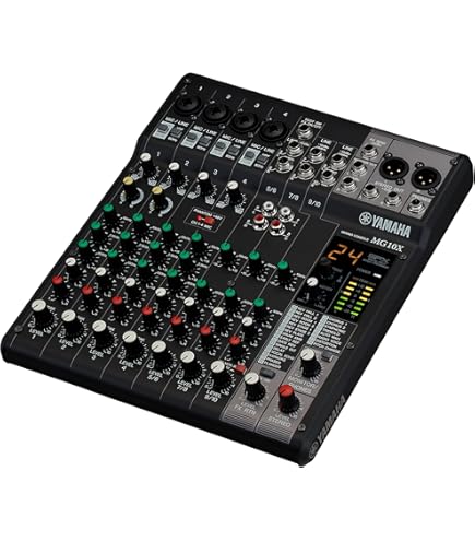 Amazon | YAMAHA ヤマハ アナログミキサー MG10XU | ミキサー | 楽器