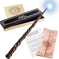 Amazon | ハリーポッター 光る杖 光る魔法の杖セット (ライト付き