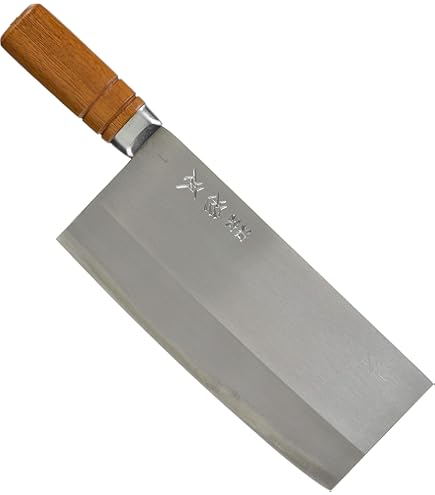 Amazon.co.jp: 杉本 中華庖丁 6号 4006 ハガネ(高炭素鋼) 割込式 日本