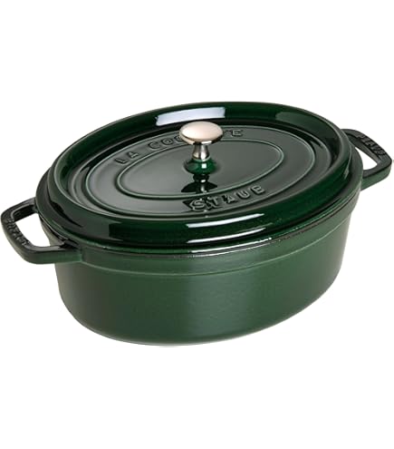 Amazon.co.jp: Staub La Cocotte 6クォート オーバル ダッチオーブン