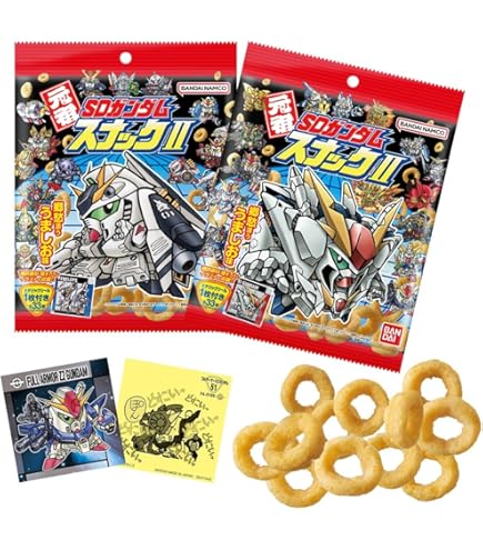 Amazon | バンダイ(BANDAI) 元祖SDガンダムスナックII スナック菓子 食