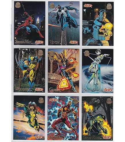 Amazon.com: 1995 Marvel Metal Inaugural Ed. Gold Blaster Insert