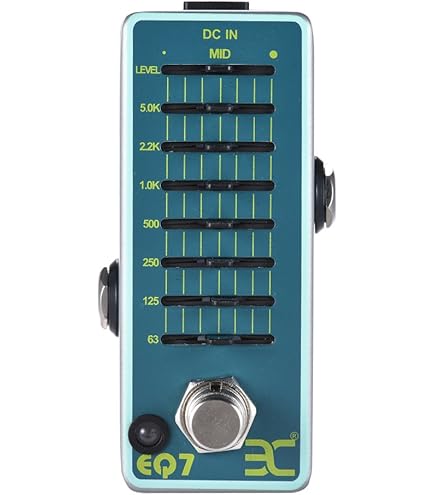 Amazon.com: EQ Pedal 10 Band Equalizer Ten Band EQ Guitar Effects