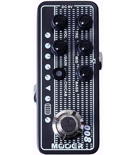 Amazon.com: MOOER Micro Preamp 002 UK Gold 900 Guitar Digital