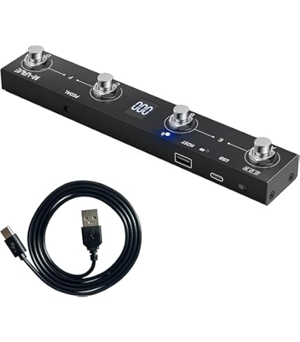 Amazon.com: Behringer FCB1010 Ultra-Flexible MIDI Foot Controller