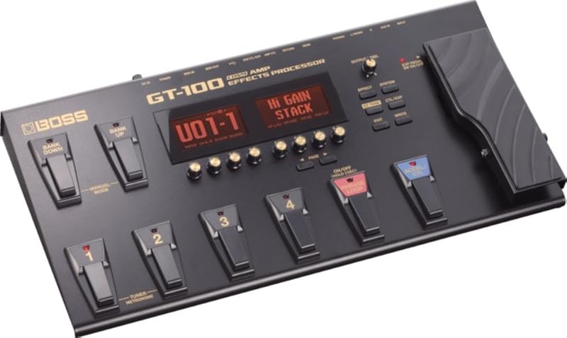 BOSS GT-100 - 2018年3月までBOSS GTシリーズの最高峰に君臨したマルチ