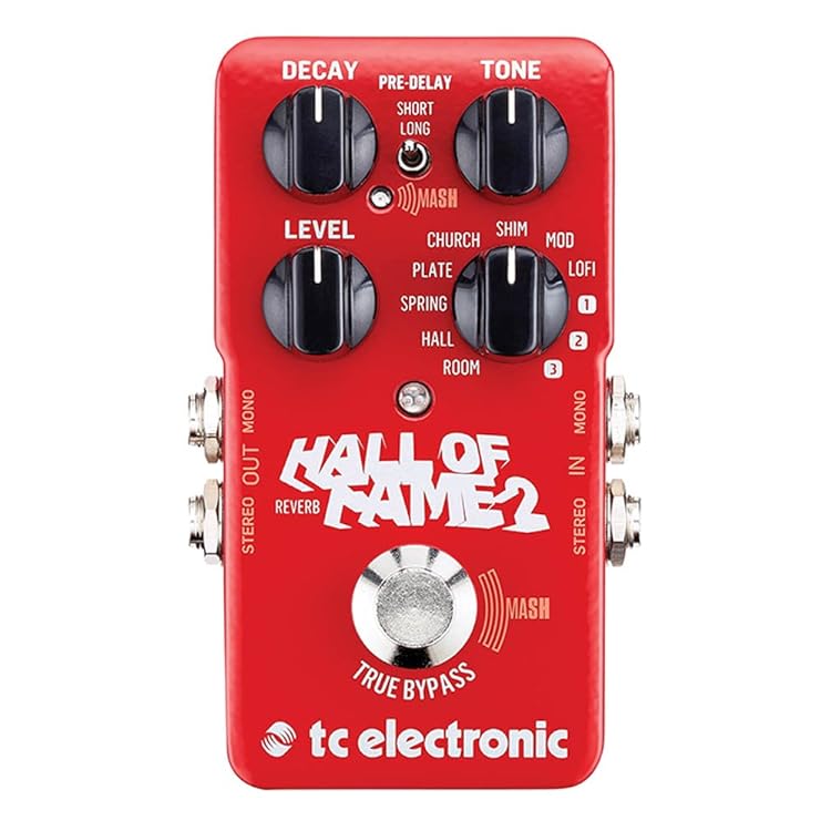 TC Electronic Hall of Fame 2 REVERB - 8種類のリバーブと3つの