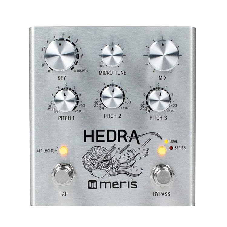 Meris HEDRA - 3つのピッチボイス全てにディレイ＆フィードバックを