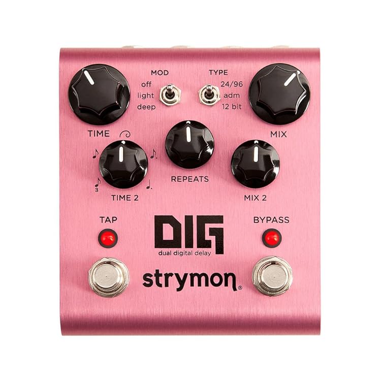 strymon DIG - 独立した2つのディレイ回路を搭載、独特のアンビエント