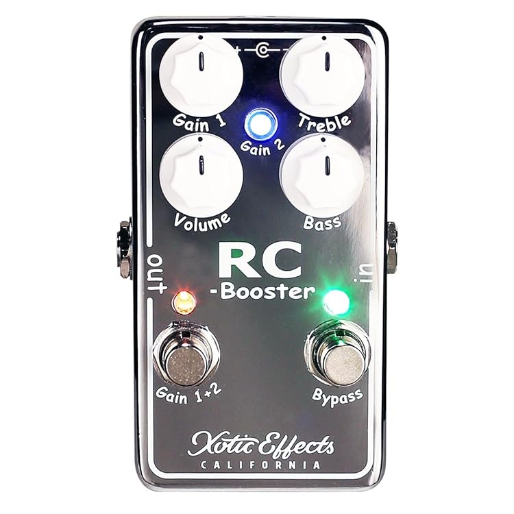 Xotic RC Booster V2 - 世界的人気を誇るクリーンブースター「RC