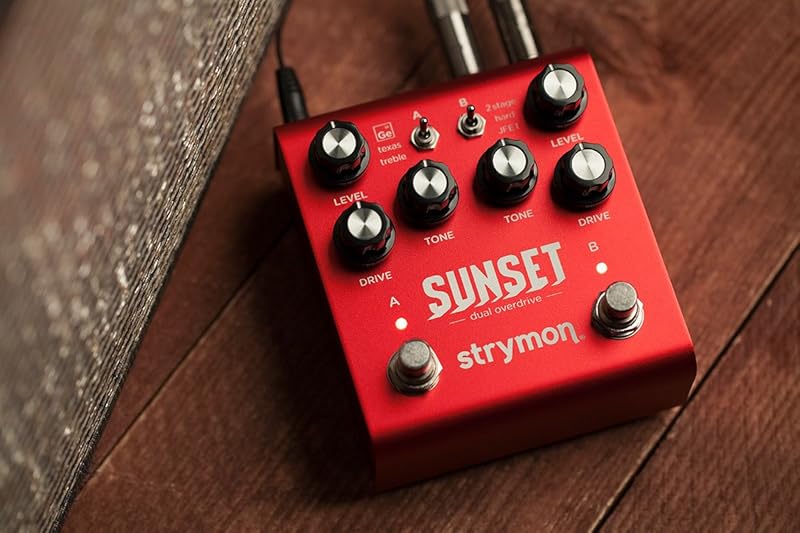 Strymon Sunset - 計6種類の歪みモードを切り替えて使用することが
