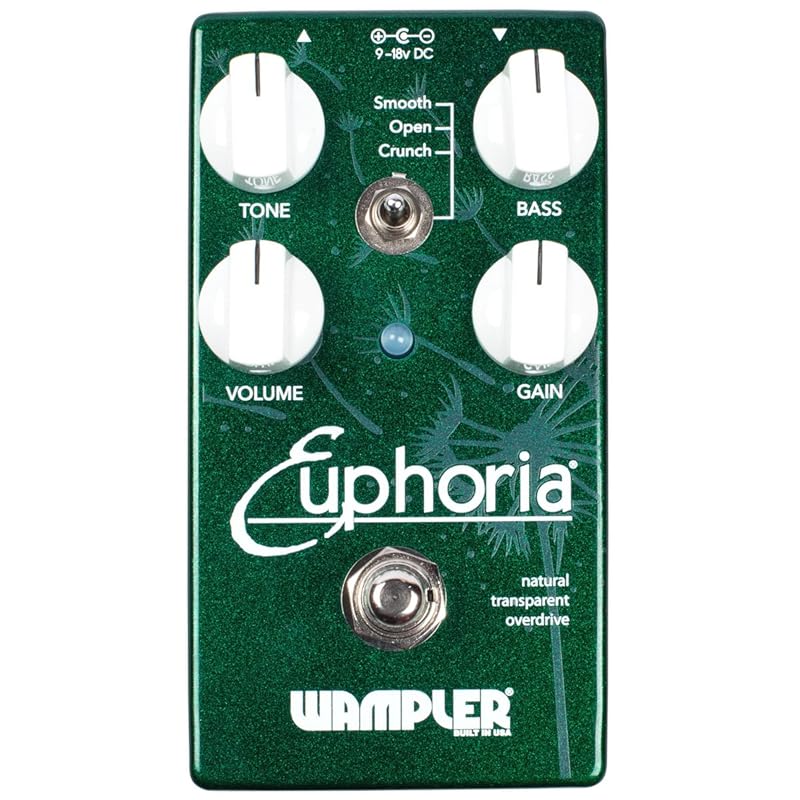 Wampler Pedals Euphoria - Dumble アンプのサウンドを再現した