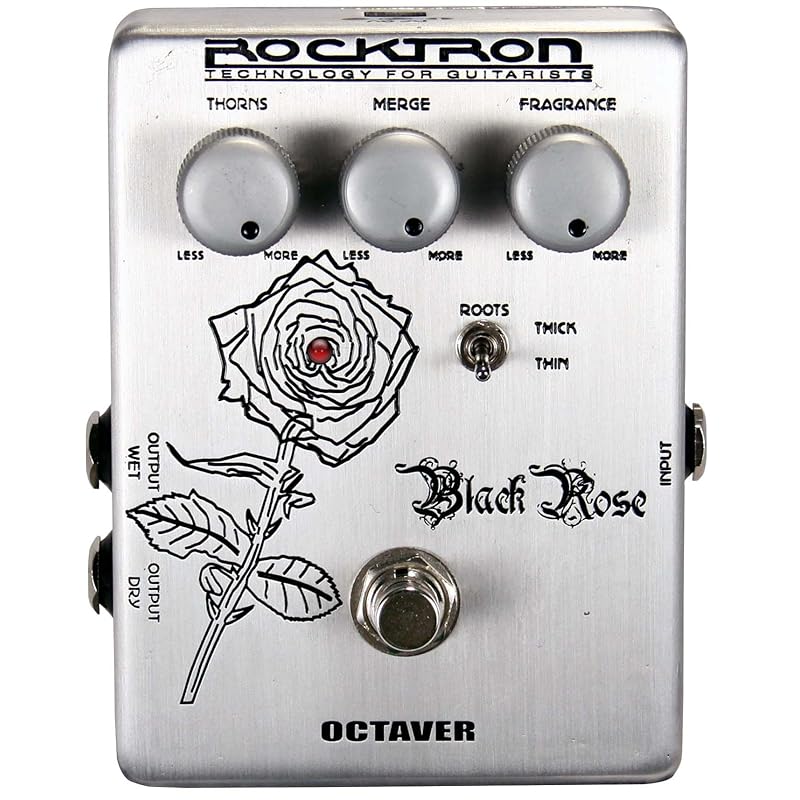 Rocktron Black Rose - 原音のオクターブ下の音を生み出すオクターバー