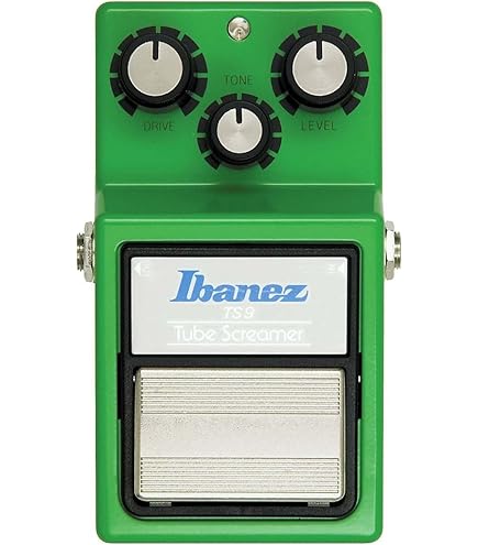 Amazon.com: Ibanez TS9 White Black Red Blue Electric Guitar